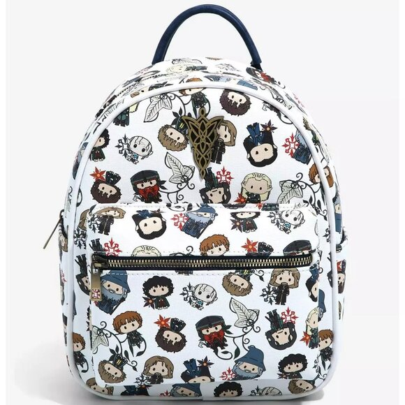 Her Universe Bioworld The Lord Of The Rings Chibi Character Mini Backpack NWT​ - Picture 1 of 4